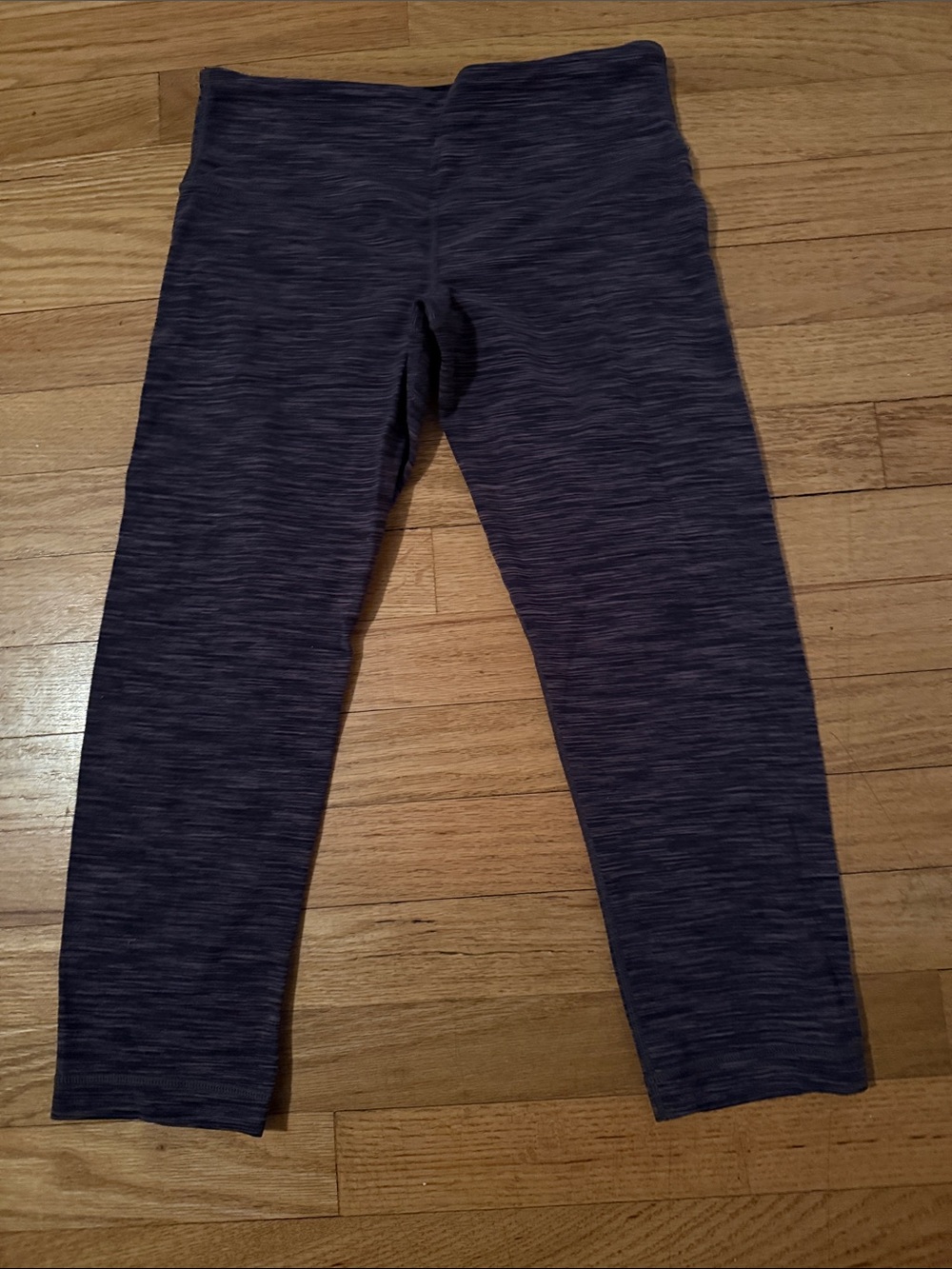 EUC Lululemon SpaceDye Grey/Purple 6  Leggings